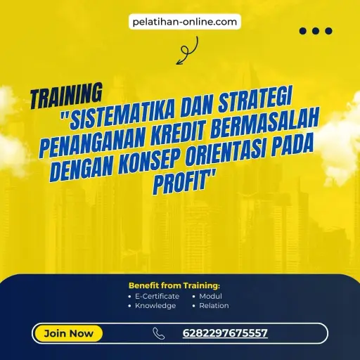pelatihan sistematika dan strategi penanganan kredit