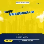 pelatihan power generator & avr