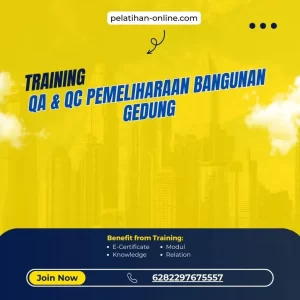 pelatihan qa & qc pemeliharaan bangunan gedung