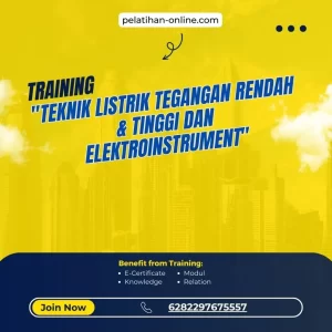 pelatihan teknik listrik tegangan rendah & tinggi dan elektroinstrument