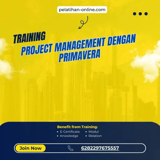 pelatihan project management dengan primavera surabaya