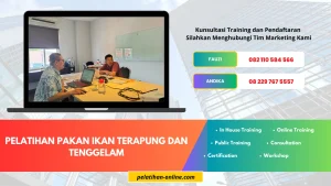 PELATIHAN PAKAN IKAN TERAPUNG DAN TENGGELAM