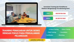 TRAINING PEMASARAN UNTUK BISNIS DENGAN FOKUS PADA PENGALAMAN PELANGGAN