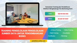 TRAINING PENGELOLAAN PENGELOLAAN SUMBER DAYA UNTUK PENGEMBANGAN BISNIS