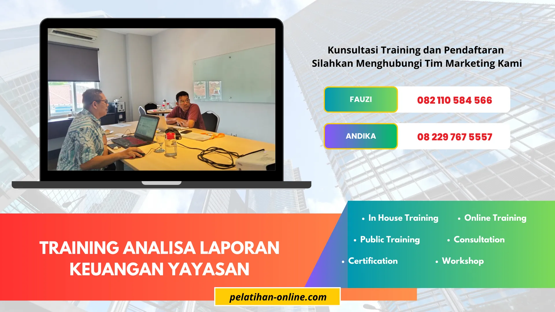 TRAINING ANALISA LAPORAN KEUANGAN YAYASAN