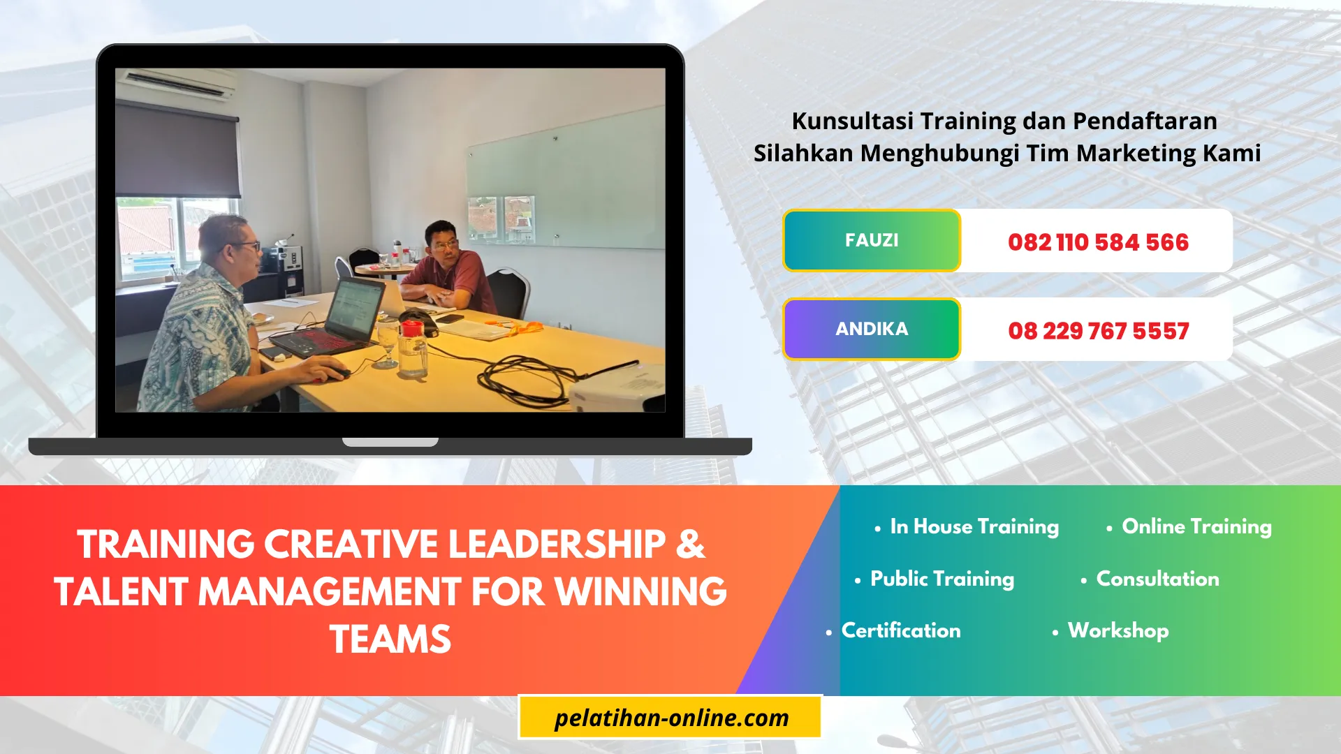 TRAINING CREATIVE LEADERSHIP & TALENT MANAGEMENT FOR WINNING TEAMS