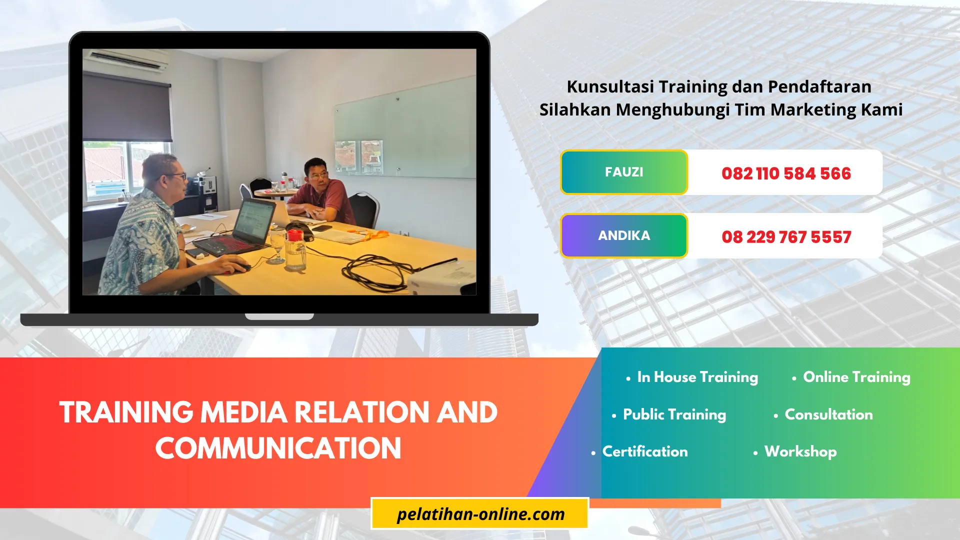 TRAINING MEDIA RELATION AND COMMUNICATION