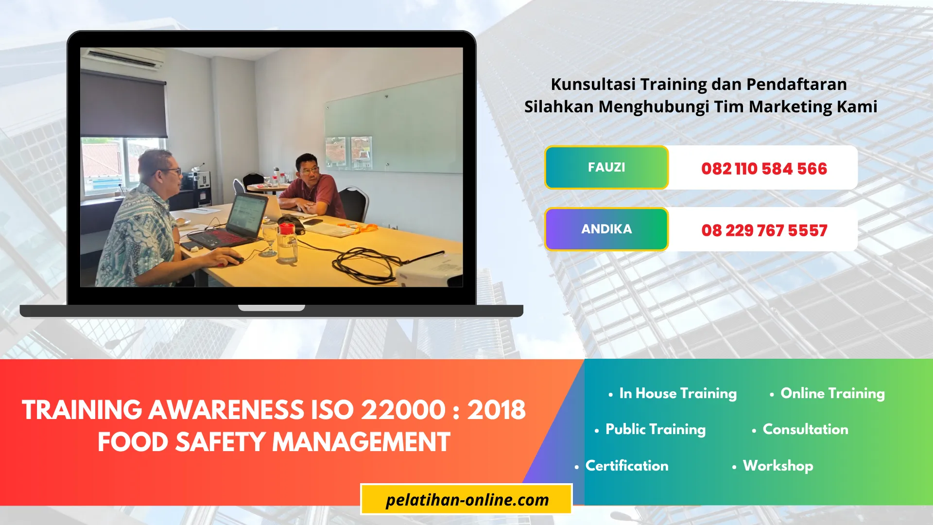 TRAINING AWARENESS ISO 22000 2018 FOOD SAFETY MANAGEMENT
